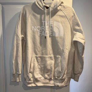 The North Face women's Cream Hoodie